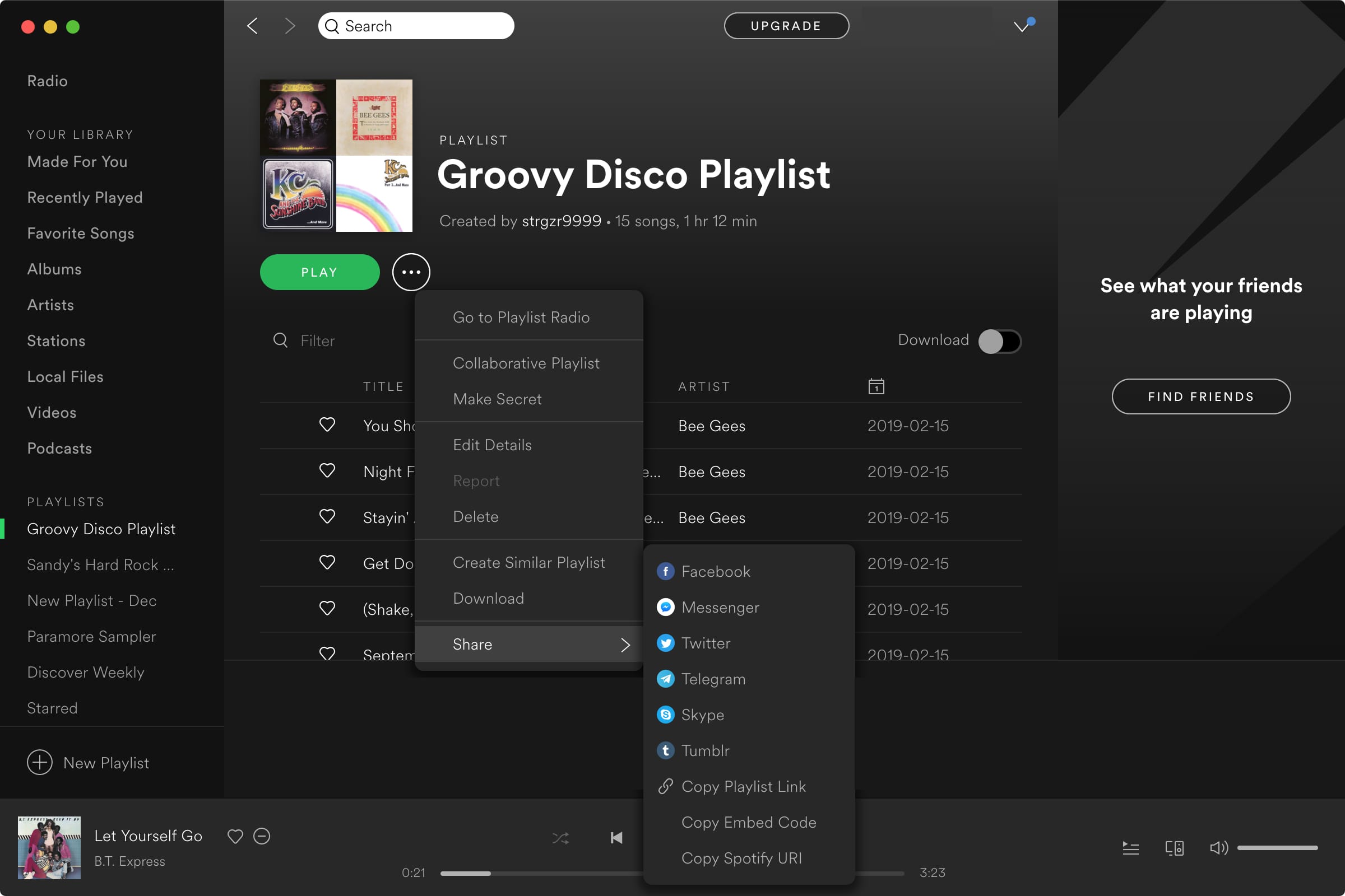 Spotify playlist download mac github software
